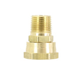 Pure Water Power Brass Fitting - Swivel Female Garden Hose x 1/2 Male NPT – view 3