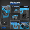 XPOWER XD-130Li Low Grain Refrigerant LGR Dehumidifier with Bluetooth & Automatic Pump - US Cleaning Tools