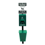 Namco Doggy Do Pet Waste Station with Pole 2129P - Front View