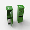Namco 2129S Pet Waste Stand – Bag Dispenser, Enclosed Bin, Powder-Coated Steel
