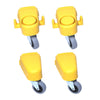Dustless D1640 1 SET OF 4 -FRONT & BACK LEGS W/CASTER – Replacement Wheel