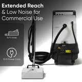 Dapper Supply DP-CCE1209 Commercial Hot Water Box Carpet Extractor with 13" Motorized Brush Head 10.5 Gal Tank DP-CCE1209 view 7