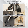 Dapper Supply DP-CCE1220 4-in-1 Carpet Extractor Steam Cleaner 18.5