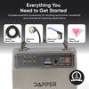 Dapper Supply DP-CSM1224 Commercial Steam Cleaner – 230°F, 1-Gal Tank, 2400W, 60-Sec Heat-Up
