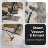 Dapper Supply DP-CSM1225 Steam Cleaner & Wet/Dry Extractor – 230°F, 2-Gal, HEPA, 16-Pc Kit