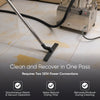 Dapper Supply DP-CSM1225 Steam Cleaner & Wet/Dry Extractor – 230°F, 2-Gal, HEPA, 16-Pc Kit