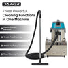 Dapper Supply DP-CSM1225 Steam Cleaner & Wet/Dry Extractor – 230°F, 2-Gal, HEPA, 16-Pc Kit