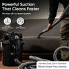 Dapper Supply DP-CVC1133 6 Gallon Wall Mount Wet/Dry Vacuum, 5.5 Peak HP DP-CVC1133 view 4