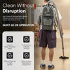 Dapper Supply DP-CVC1142 Cordless Backpack Vacuum & Blower – 36V, 6 Qt, HEPA, 65 dB