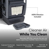 Dapper Supply DP-CVC1142 Cordless Backpack Vacuum & Blower – 36V, 6 Qt, HEPA, 65 dB