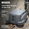 Dapper Supply DP-FS1233 Battery Walk-Behind Floor Sweeper – 40