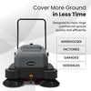 Dapper Supply DP-FS1237 battery floor sweeper – view 3