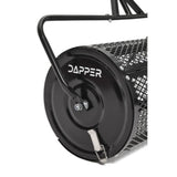 Dapper Supply DP-GS1111 Compost Spreader – 24" Roller, Adjustable Handle, Powder-Coated Steel Mesh