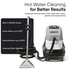 Dapper Supply DP-HCE1214 Commercial Heated Carpet Upholstery Extractor Portable Machine 170 PSI Hot Water Cleaner 120 CFM Vacuum 150F Heater 3 and 4 G DP-HCE1214 view 3