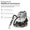 Dapper Supply DP-HCE1214 Commercial Heated Carpet Upholstery Extractor Portable Machine 170 PSI Hot Water Cleaner 120 CFM Vacuum 150F Heater 3 and 4 G DP-HCE1214 view 5