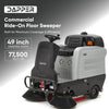 Dapper Supply DP-RAFS1232 Ride-On Floor Sweeper – 49