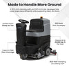 Dapper Supply DP-RAFS1238 ride-on floor scrubber – view 3
