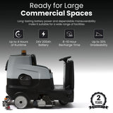Dapper Supply DP-RAFS1239 ride-on floor scrubber – view 6