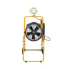 XPOWER FA-300K6 Warehouse Dock Cooling Fan Kit + L-30 LED Spotlight + 300T Mobile Trolley - US Cleaning Tools
