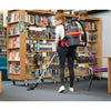 NaceCare Latitude Battery Backpack Vacuum RBV 150NX with Combination Floor Tool Kit - US Cleaning Tools