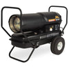 Mi-T-M MH-0135-0M11 Kerosene Forced-Air Heater – 135,000 BTU, 3,375 Sq Ft, Multi-Fuel