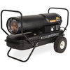Mi-T-M MH-0190-0M11 Kerosene Forced-Air Heater – 190,000 BTU, 4,750 Sq Ft, Multi-Fuel