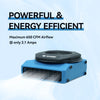 XPOWER PL-650A 650 CFM 3-Speed Low Profile Air Mover – view 5