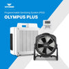 XPOWER Olympus PLUS Programmable Sanitizing System (PSS) – 600 CFM HEPA Air Purifier & Ozone Generator - US Cleaning Tools