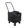 XPOWER WT-45 Portable Water Reservoir Tank – 45L / 11.8 Gal, Wheeled
