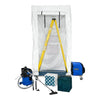 Abatement ICMOBVC - ICRA Compliance Kit With Caddy, Air Scrubber, and HEPA Vacuum - US Cleaning Tools