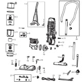 Bissell BGU1937T ProCup 13" Upright Vacuum Cleaner with Tools - US Cleaning Tools