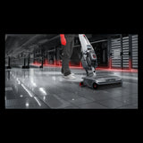 Namco Floorwash DS4 floor washer – cleaning a showroom floor