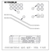Hawk Enterprises K1590BLK Black Connection Leg Kit for Floor Machines