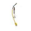 Hawk Enterprises K3015E 10-Inch Pigtail with Strain Relief and Hardware