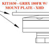 Hawk Enterprises K1561-180 3-Idler 11:1 Gearbox with 180 Frame Flange
