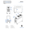 KwiKool KBIO1411-3 BioKool dimensions and specification drawing