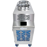KwiKool KBIO1411-3 BioKool – ceiling installation and discharge chute detail