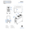 KwiKool KBIX1411-3 BioKool – dimension and specification drawing