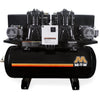 Mi-T-M ACD-20375-120HM Air Compressor – 7.5 HP, 120-Gal Horizontal, 208V 3φ