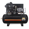 Mi-T-M ADS-20310-120HM Air Compressor – 10.0 HP, 120-Gal Horizontal, 208V 3φ