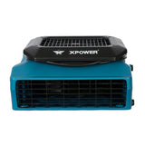 XPOWER PL-700A 1/3 HP 1050 CFM 3-Speed Low Profile Air Mover Floor Fan & Carpet Dryer with Built-In – view 5