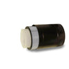 AirMedic Pro 6 filter stack with the pre-filter sleeve and HEPA layer pulled clear of the carbon canister