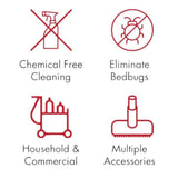 Vapamore MR-750 Ottimo Heavy Duty Steam Cleaner - US Cleaning Tools