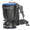 Powr-Flite BP10P Comfort Pro Premium Backpack Vacuum – 3/4 view