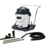 Powr-Flite PF53 15-Gallon Stainless Steel Wet/Dry Vacuum – front view