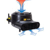 Windshear Storm Standard Model Blower/Dryer 98778 commercial air movers/blowers side view