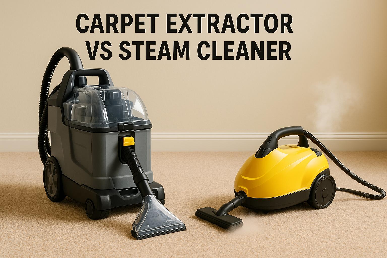 Carpet Extractor vs Steam Cleaner: Which Is Better? - US Cleaning Tools