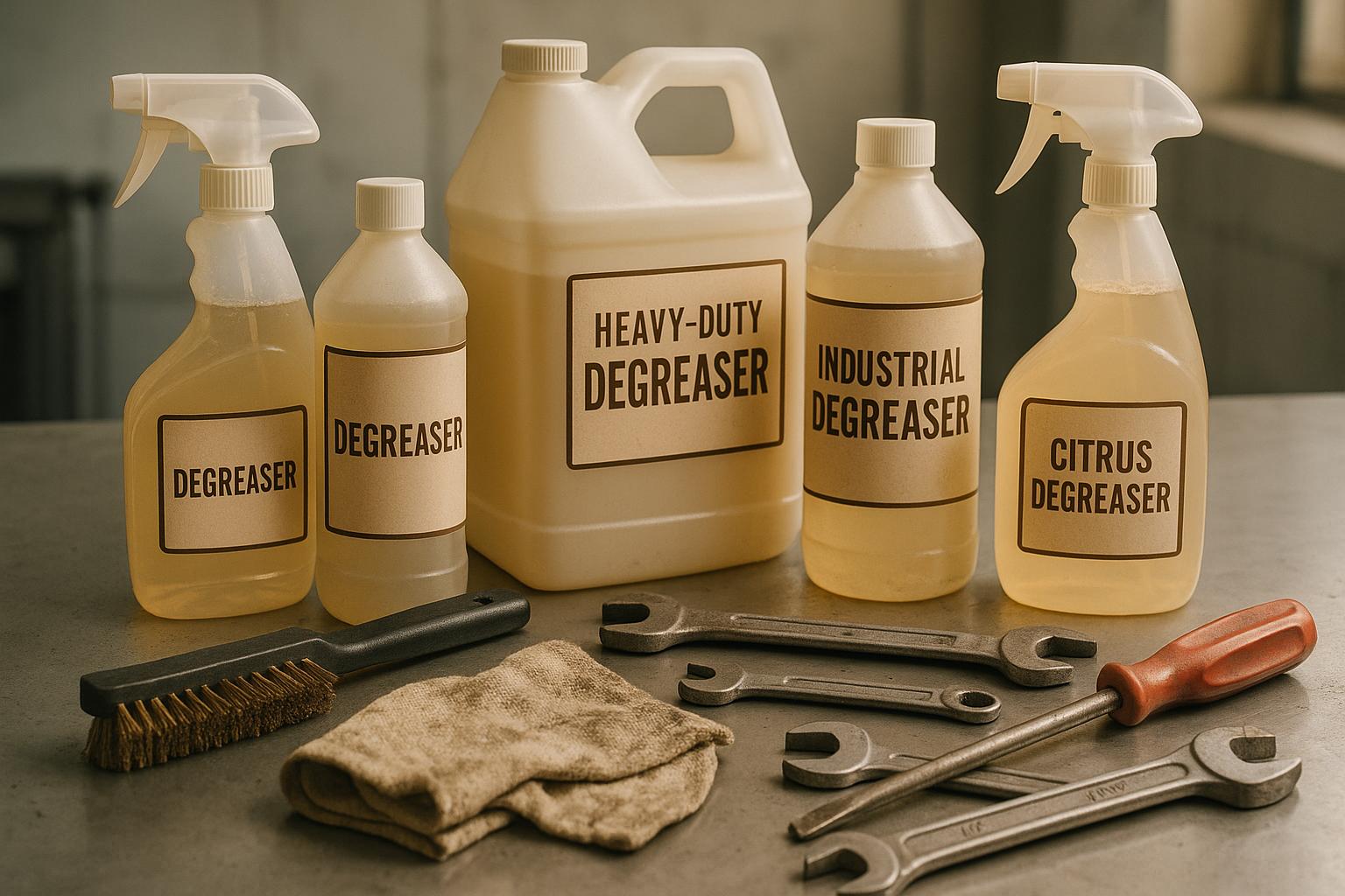 How to Choose the Right Degreaser for Industrial Cleaning - US Cleaning Tools