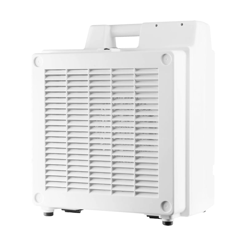XPOWER X-3780 HEPA Air Scrubber – 600 CFM, 4-Stage Carbon+HEPA, 5-Speed, ETL/CETL