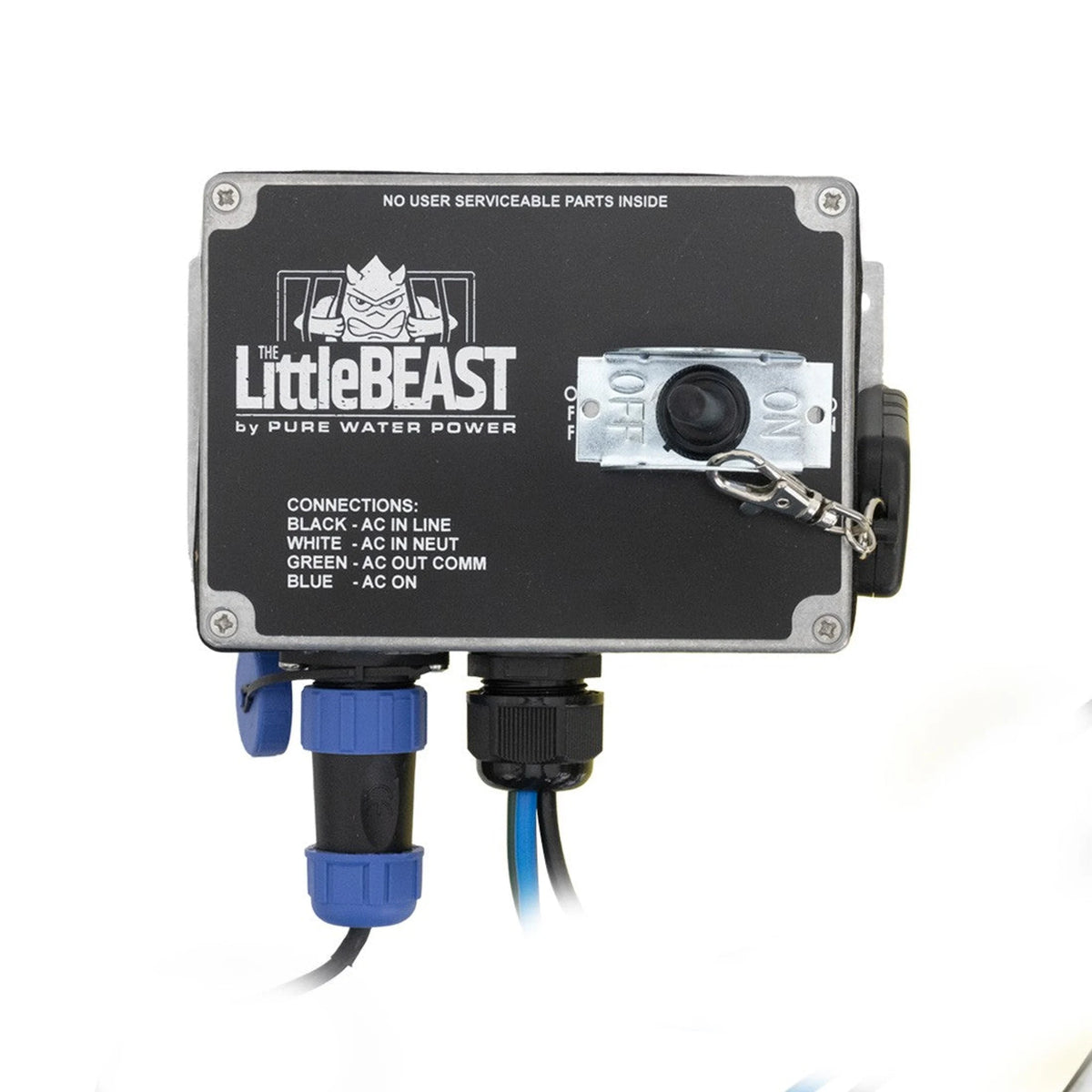 Pure Water Power 272-25-19 120V Control Box with Remote – 46-inch Leads